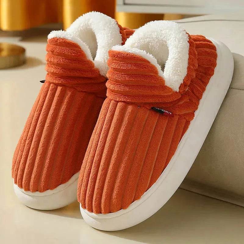 Winter Men's And Women's Same Style Cotton Slippers - www.Shopthatapp.com
