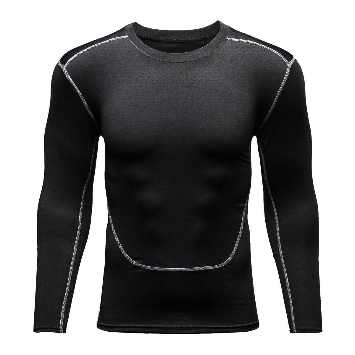 Men's Sports Quick-drying Long sleeve Workout Fitness T-shirt top - www.Shopthatapp.com