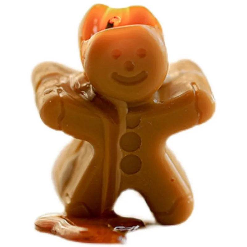 Homemade Gingerbread Man Christmas Scented Candles - www.Shopthatapp.com
