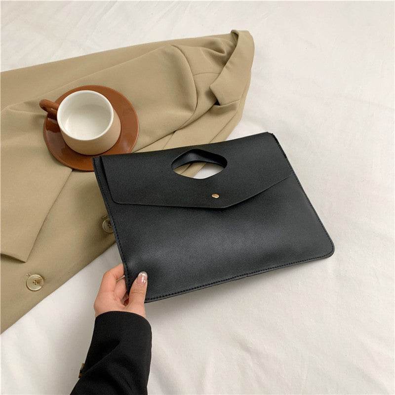 Women's Versatile Handheld Tote Bag With Large Capacity Envelope Handbag - www.Shopthatapp.com