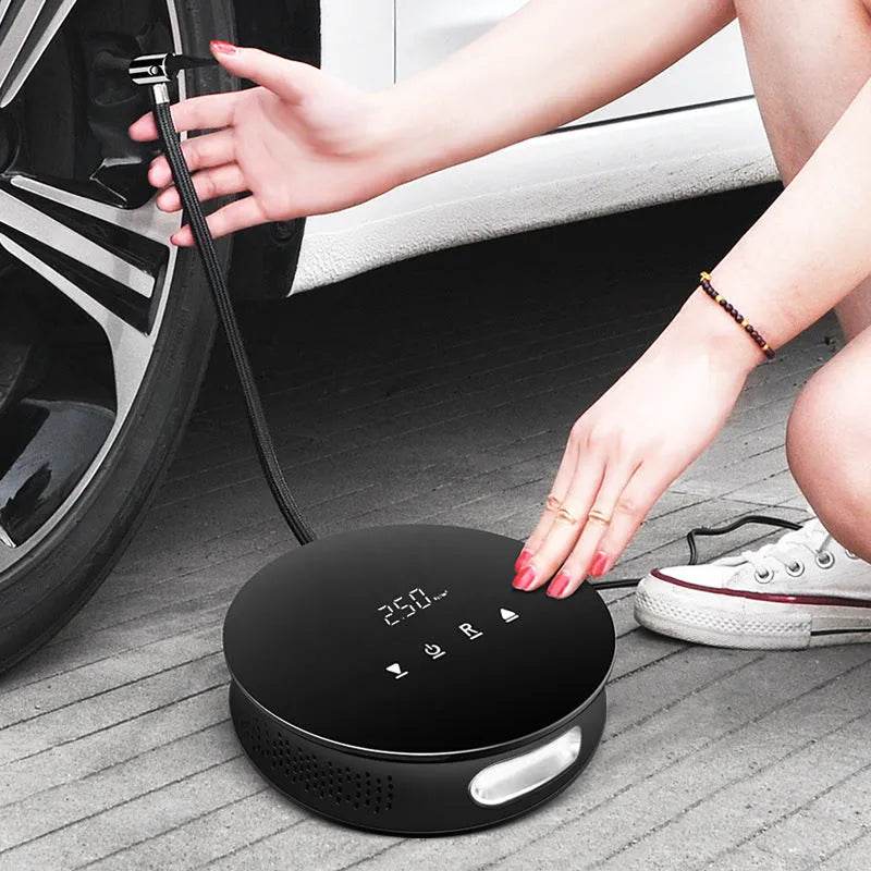 Portable Car Tire Outdoor Emergency Inflator - www.Shopthatapp.com