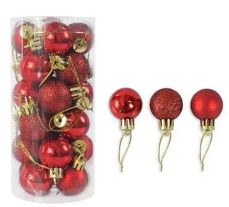 Christmas Decoration Shiny Matte Christmas Ball - www.Shopthatapp.com