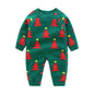 Newborn Baby Clothes Baby Crawling Clothes Thickening Out Baby Harness Christmas Baby Romper Baby Cotton Sleepwear - www.Shopthatapp.com