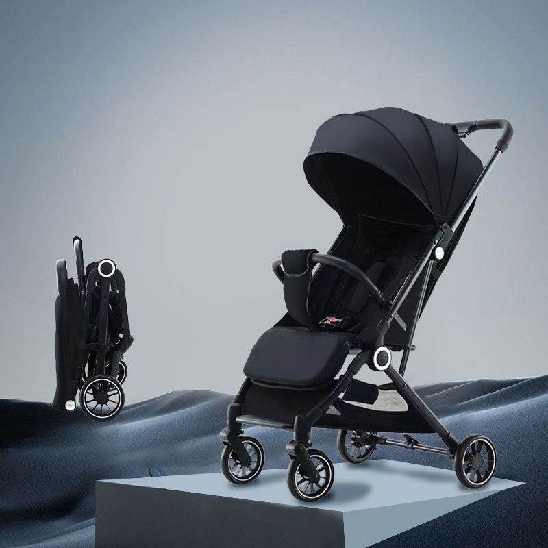 Pull Rod Type Summer Ultra-light Stroller Four Minus - www.Shopthatapp.com