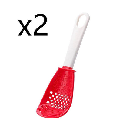 Multifunctional Slotted Spoon Grinding Cooking Spoon Mashed Auxiliary Food Ginger Garlic Spoon Press Potatoe Stir-frying Spatula Kitchen Gadget - www.Shopthatapp.com