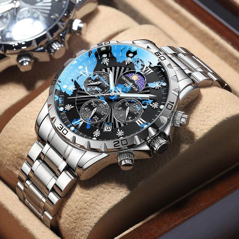 Men's Mechanical Full-automatic Waterproof Advanced Quartz Watch - www.Shopthatapp.com