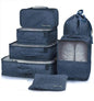 7pc Packing Cubes Luggage Storage Organiser Travel Bags - www.Shopthatapp.com