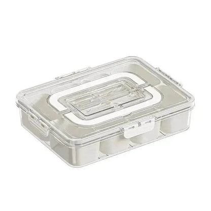 8-Grid Divided Serving Tray - Cream White - www.Shopthatapp.com