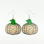 Halloween Day Ornament Colorful Ghost Eyes Funny Acrylic Earrings For Women - www.Shopthatapp.com