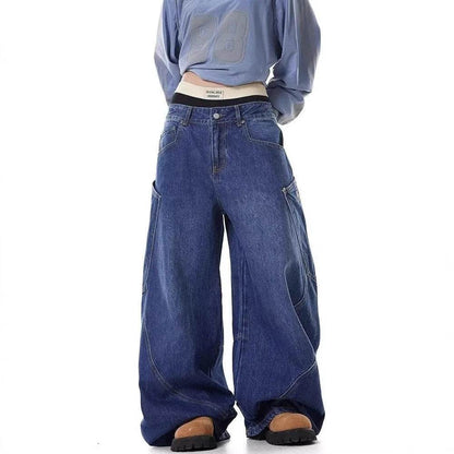 Design Large Pocket Machete Baggy Jeans Pant For Men And Women - www.Shopthatapp.com