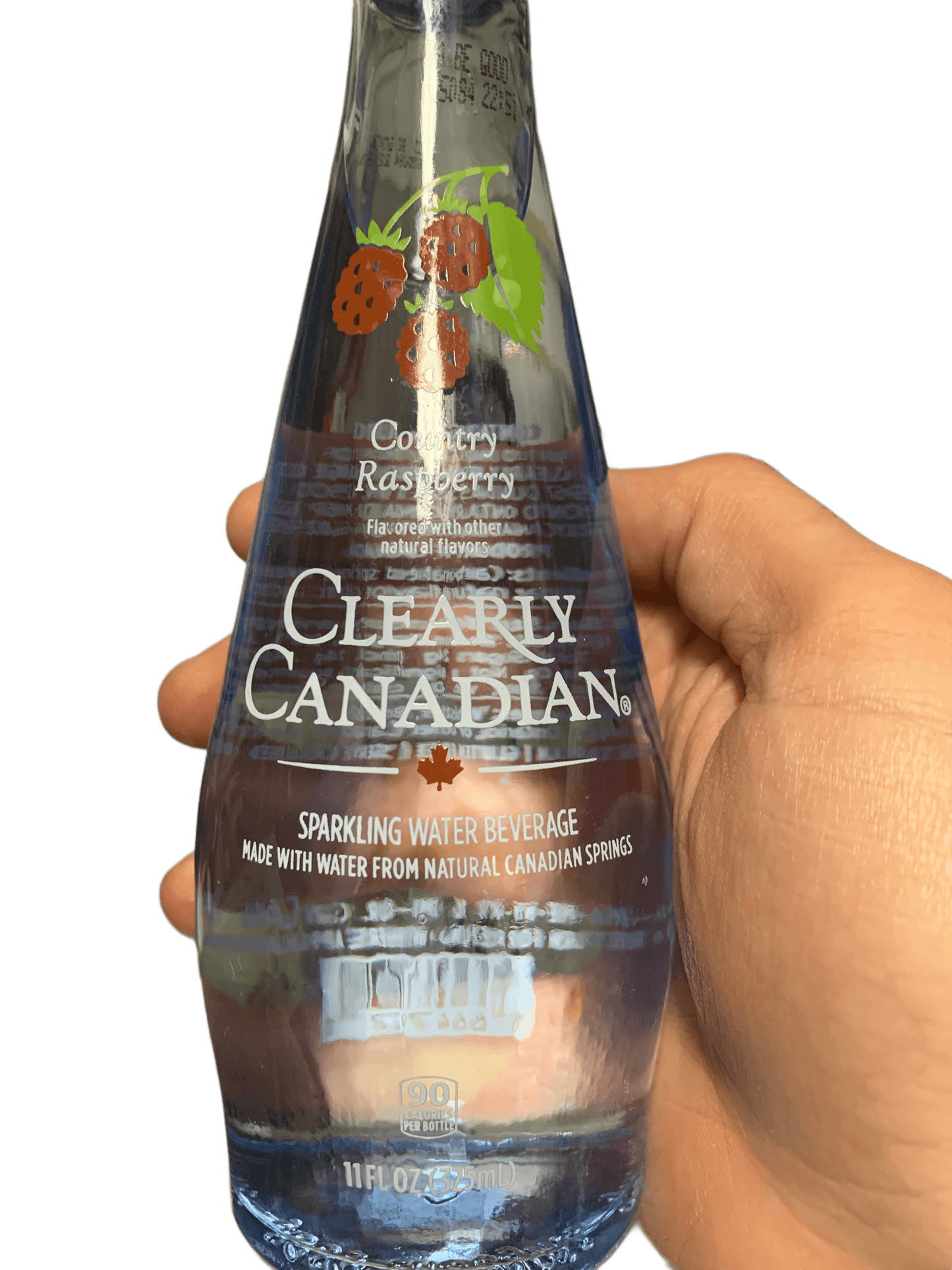 Clearly Canadian Sparkling Country Raspberry Bottle 325ML - Canadian Edition - www.Shopthatapp.com