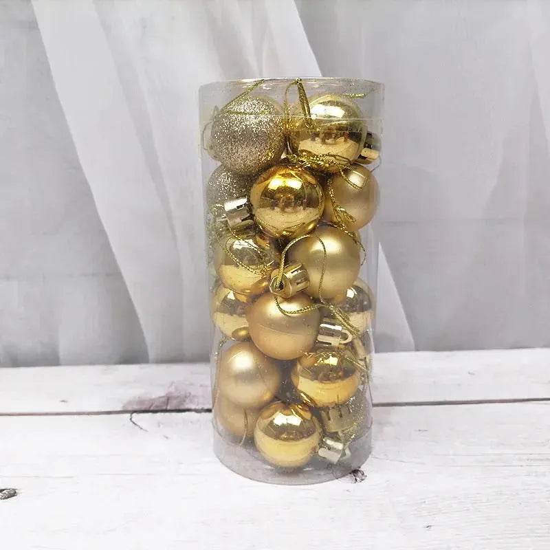 Christmas Decoration Shiny Matte Christmas Ball - www.Shopthatapp.com