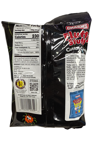 Charms Halloween Spiders Web Cotton Candy Sour Apple Flavour 60G - U.S Edition - www.Shopthatapp.com