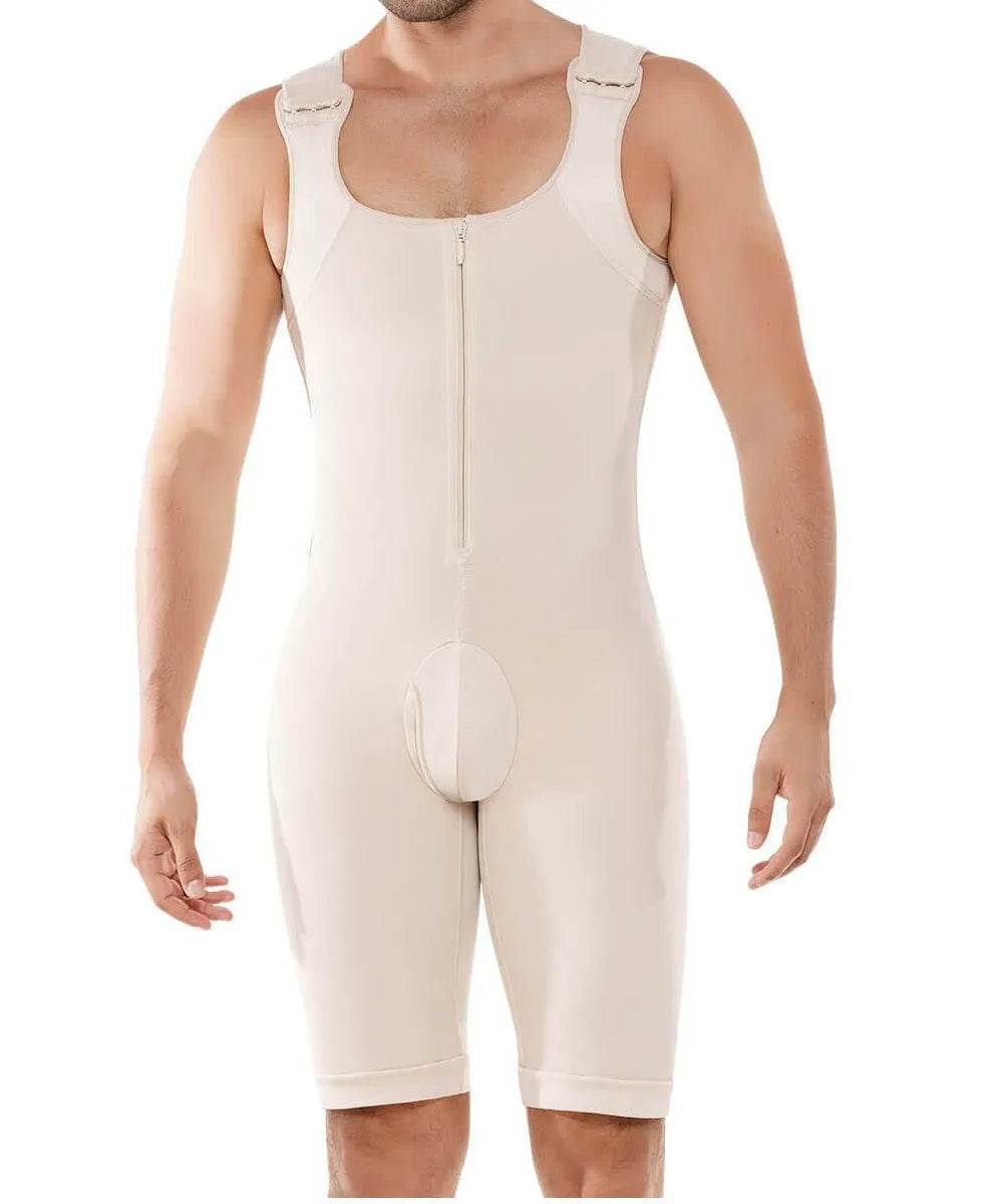 Thick Sleeveless Compressing Slimming Bodysuit shapewear for Men - www.Shopthatapp.com
