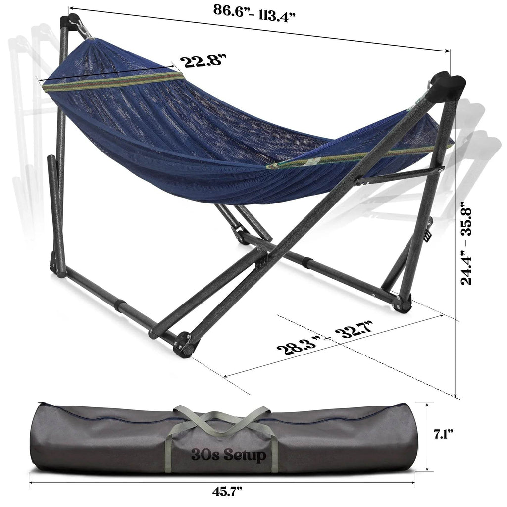 Tranquillo Uniki Collapsible Hammock Stand - www.Shopthatapp.com