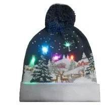 LED Light Christmas  Beanies - www.Shopthatapp.com