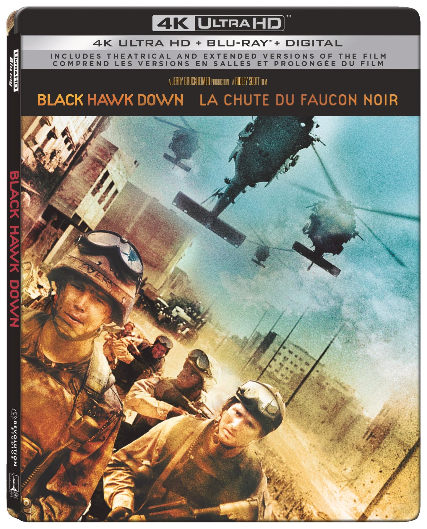 Black Hawk Down (3 Discs) - 4K UHD/Blu-ray Limited Steelbook - www.Shopthatapp.com
