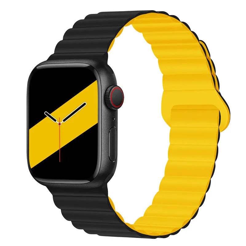 Band Silicone Magnetic Watch Strap - www.Shopthatapp.com