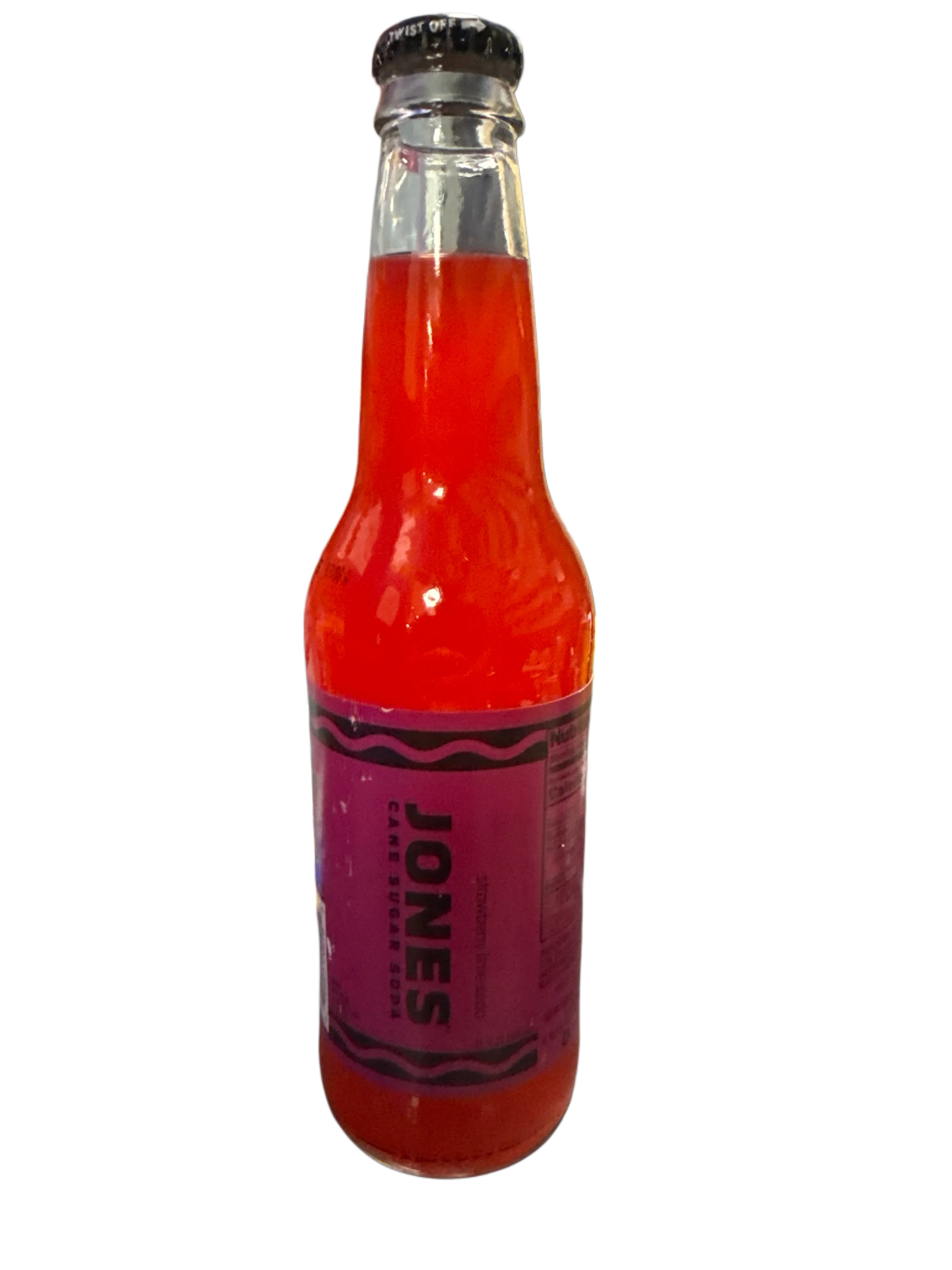 Jones Crayola Limited Edition Strawberry Lime Glass Bottle 355ML - U.S Edition - www.Shopthatapp.com