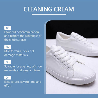 Jakehoe White Shoes Cleaning Balm Water-free Washing Brightening Stain remover - www.Shopthatapp.com