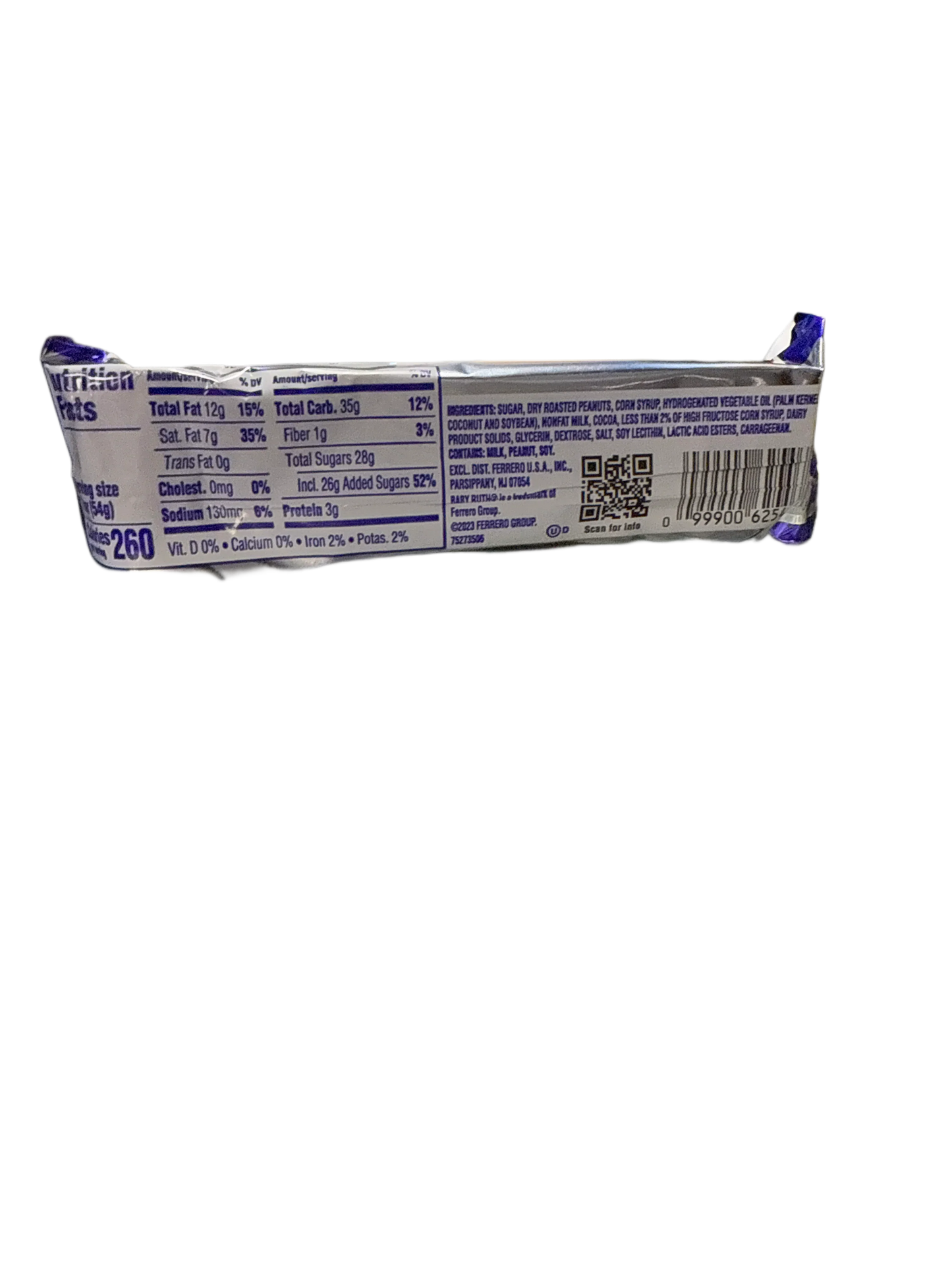 Baby Ruth Chocolate Bar 53.8G - U.S Edition - www.Shopthatapp.com