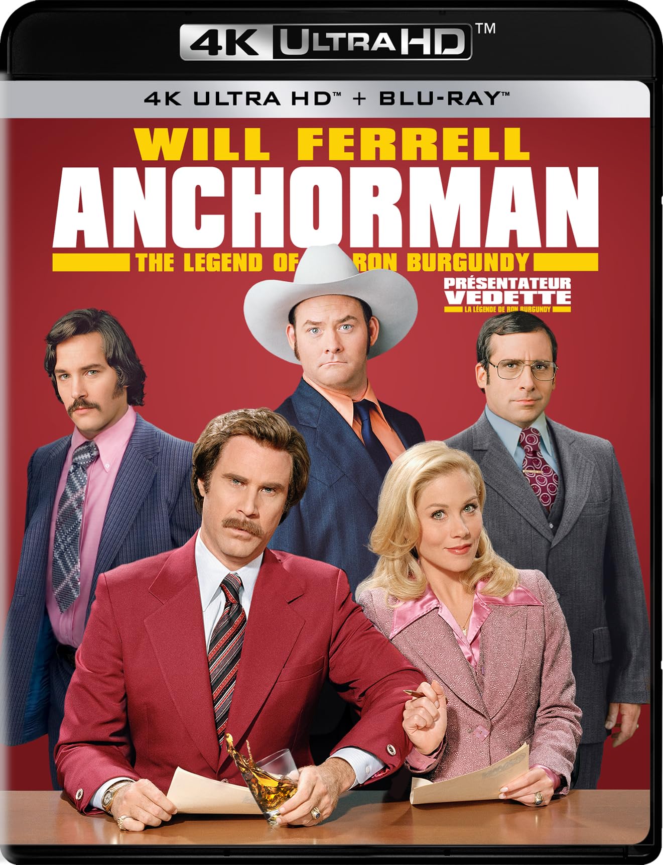 Anchorman: The Legend of Ron Burgundy - 4K/Blu-Ray - www.Shopthatapp.com