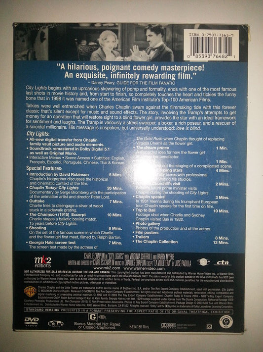 City Lights: The Chaplin Collection (Two-Disc Special Edition) (Sous-titres français) [Import] - www.Shopthatapp.com