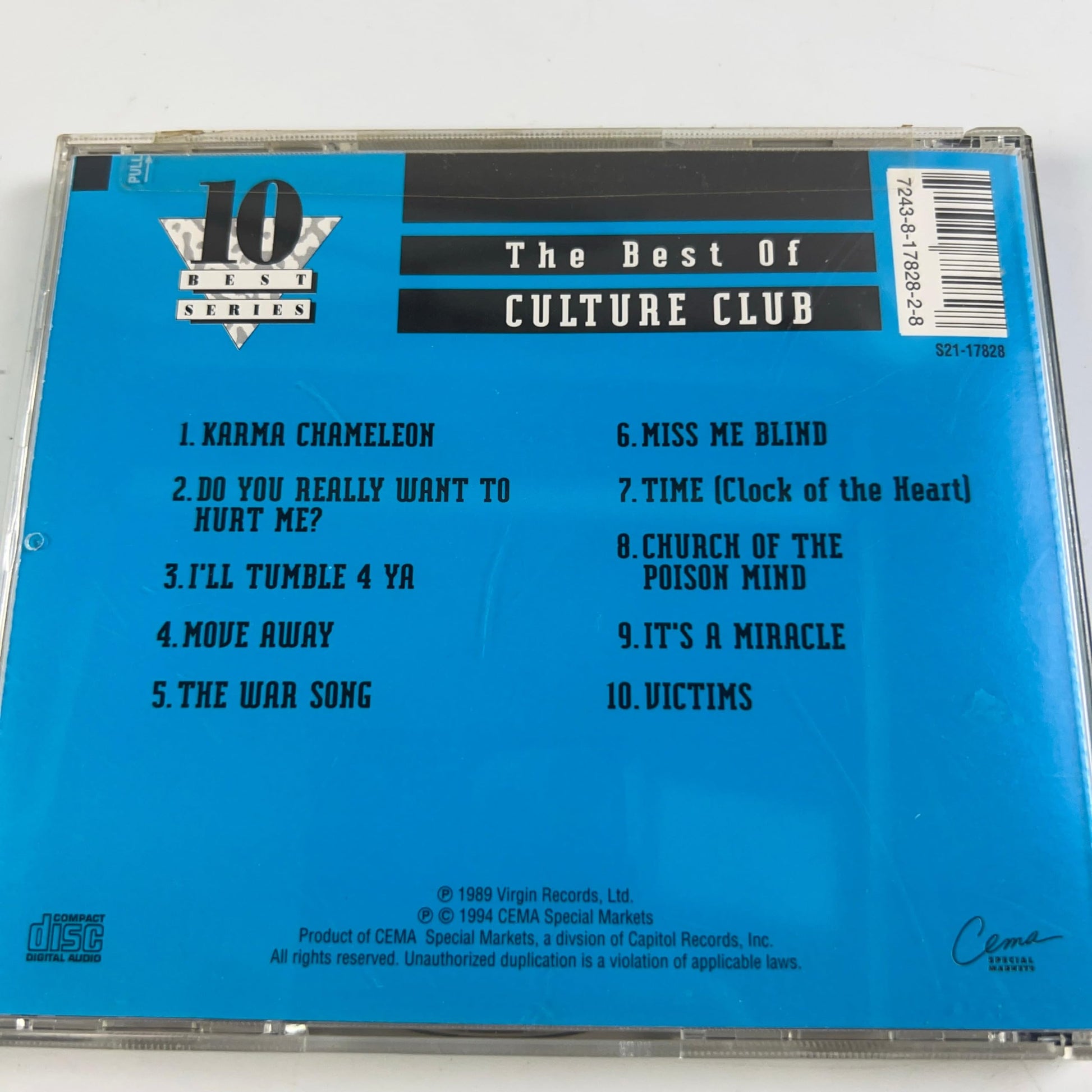BEST OF CULTURE CLUB BY CULTURE CLUB (CD) - www.Shopthatapp.com