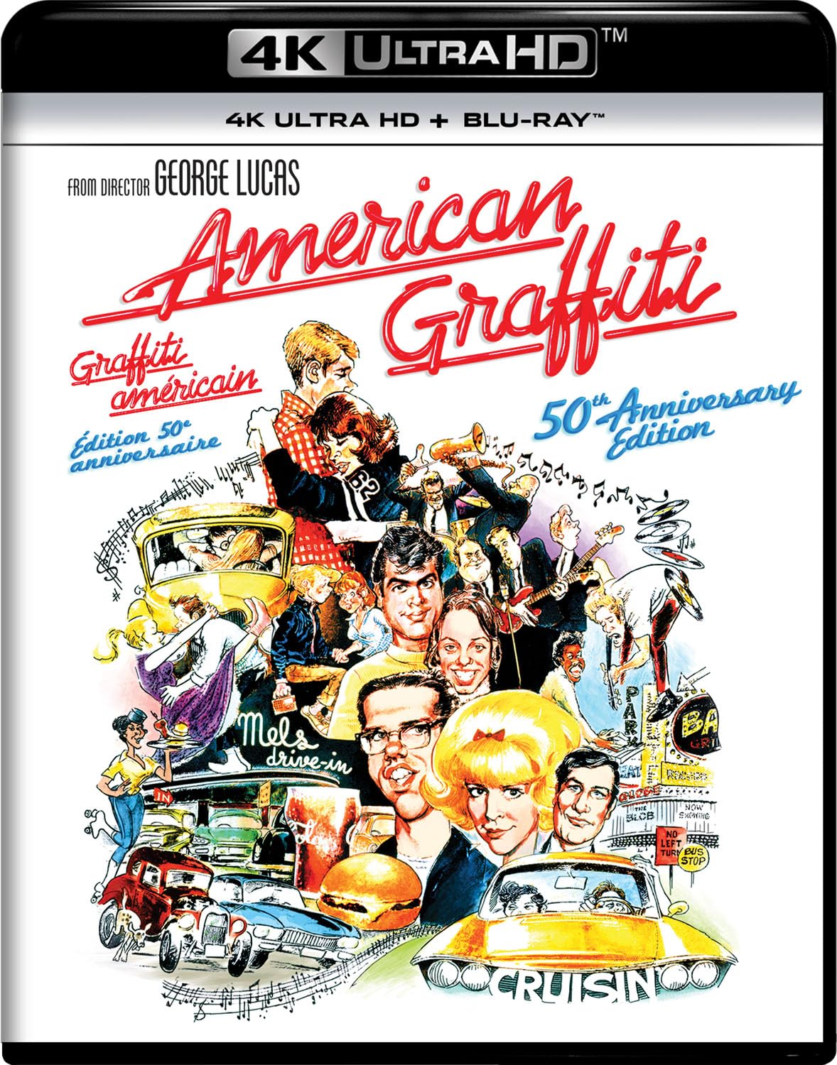 American Graffiti: 50th Anniversary Edition - 4K Ultra HD/Blu-ray - www.Shopthatapp.com