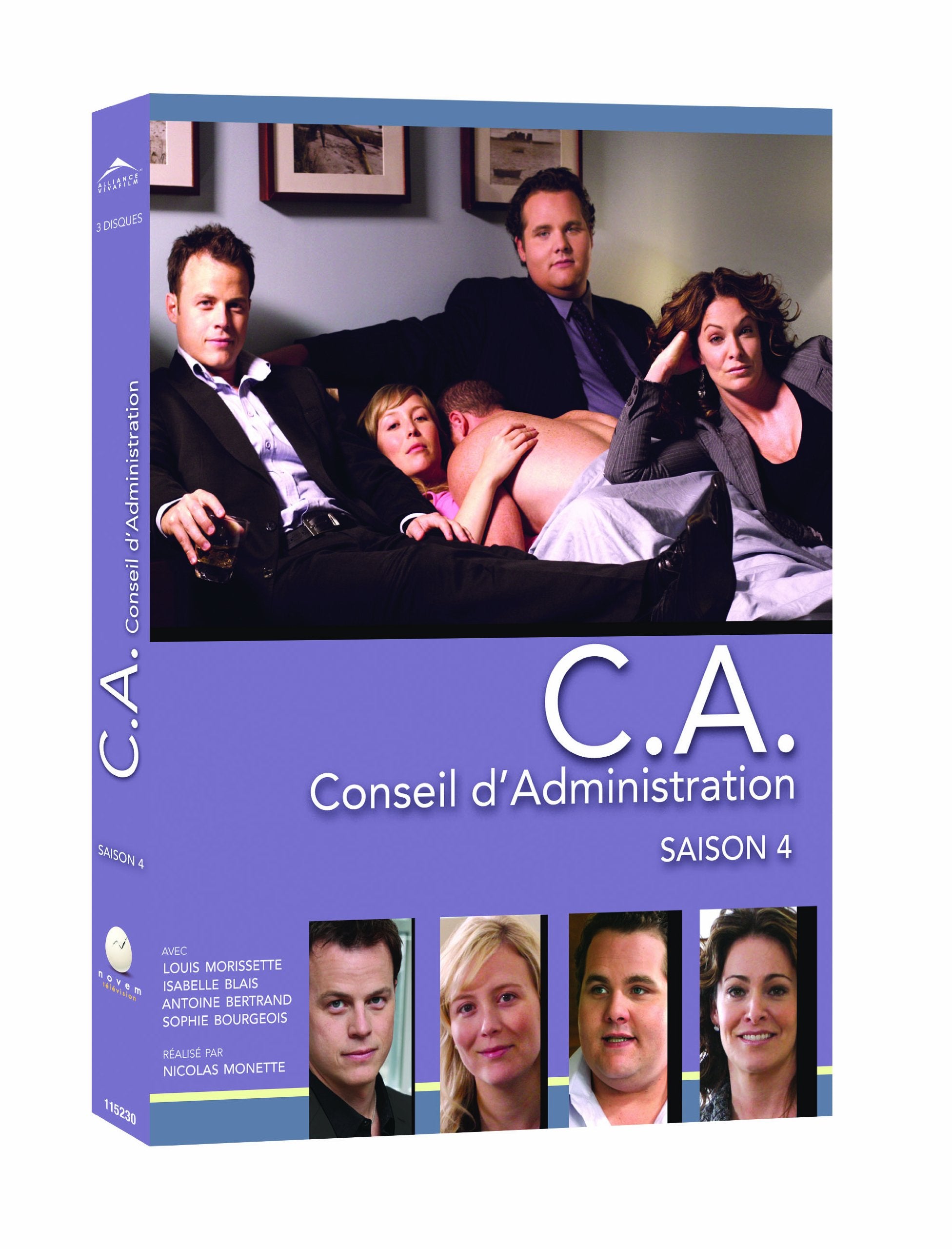 C.A. Conseil d'Administration: Saison 4 (Version française) - www.Shopthatapp.com