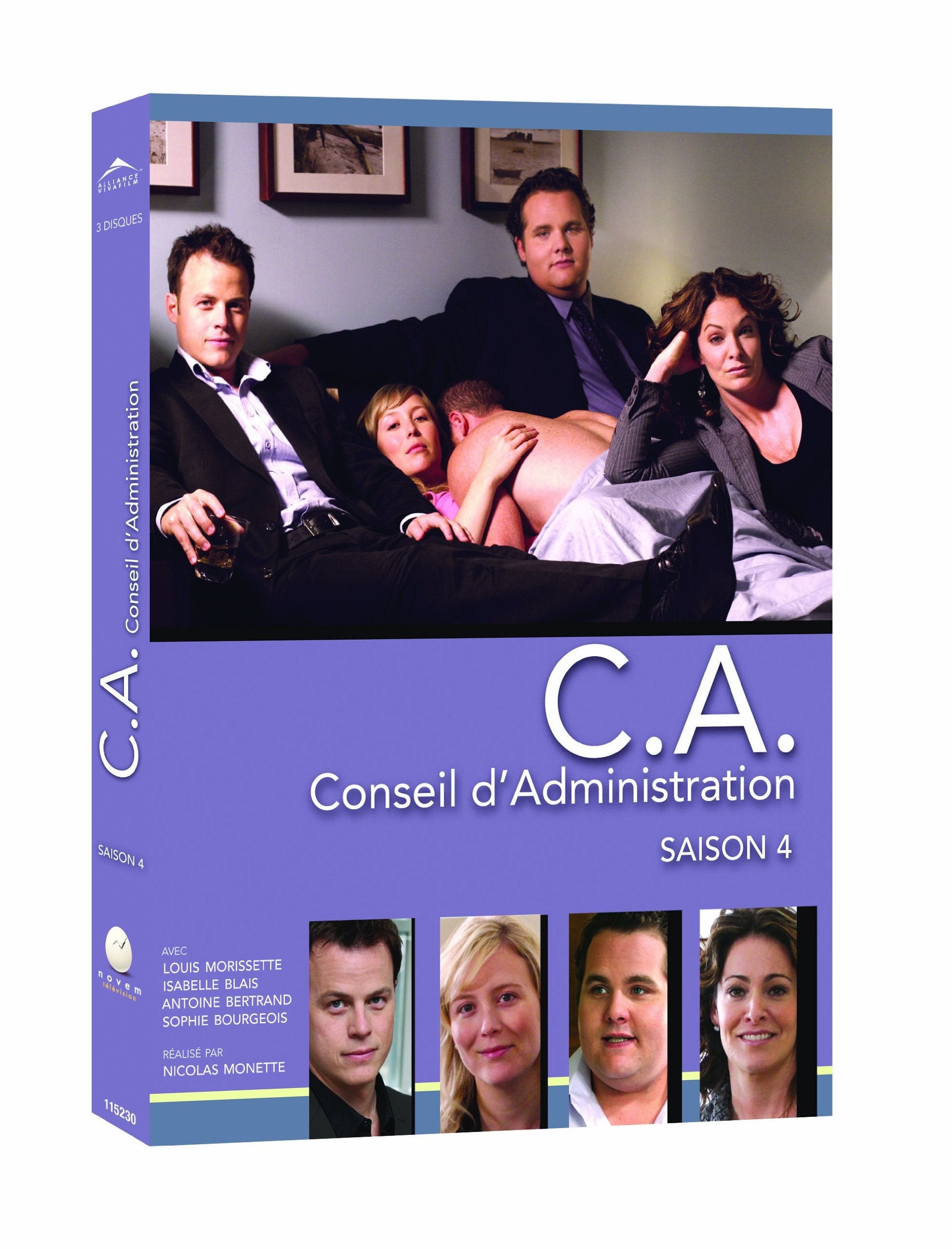 C.A. Conseil d'Administration: Saison 4 (Version française) - www.Shopthatapp.com