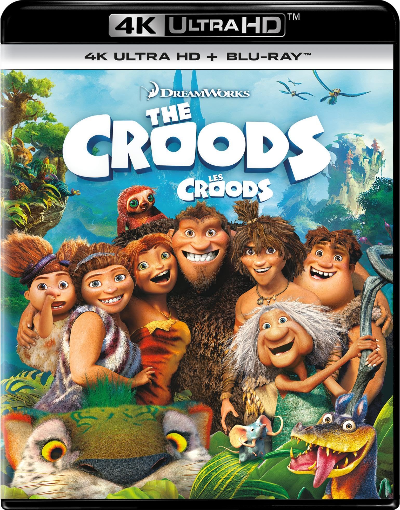 The Croods - 4K/Blu-ray - www.Shopthatapp.com