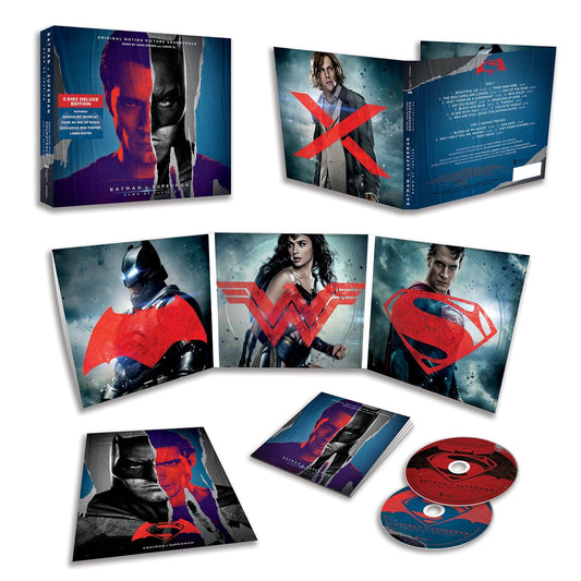 Batman v Superman: Dawn Of Justice - Original Motion Picture Soundtrack (Limited Deluxe 2CD) - www.Shopthatapp.com