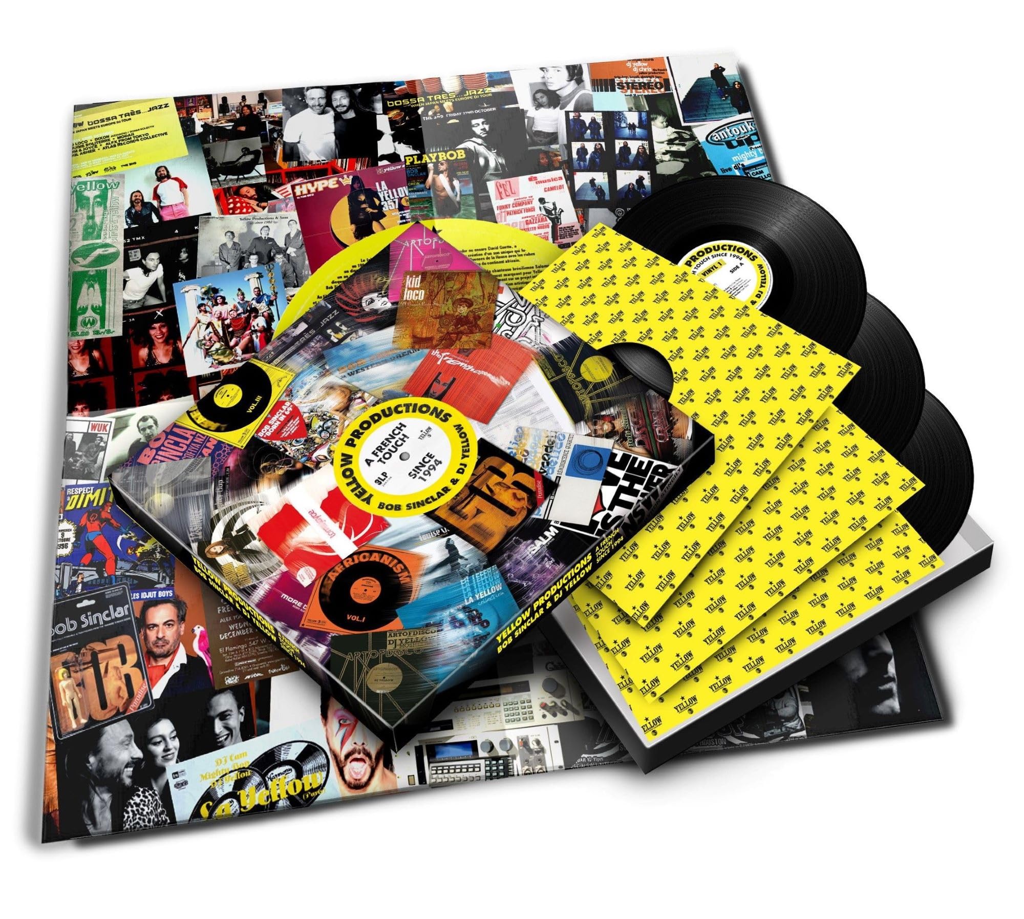 Bob Sinclar & DJ Yellow / A French Touch Since 1994 - 3LP BOX - www.Shopthatapp.com