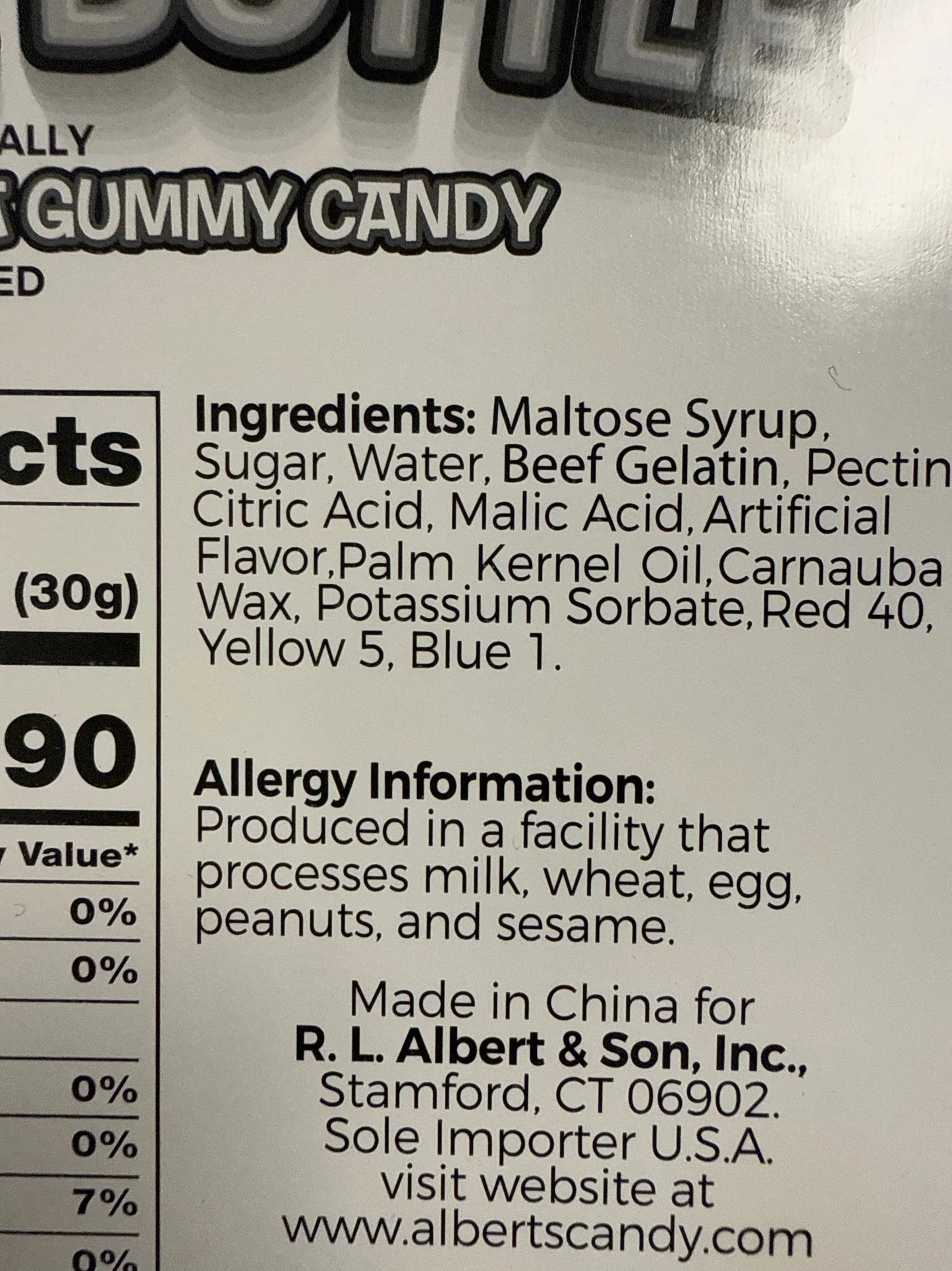 Super Gummy Cola Candy 150G - U.S Edition - www.Shopthatapp.com