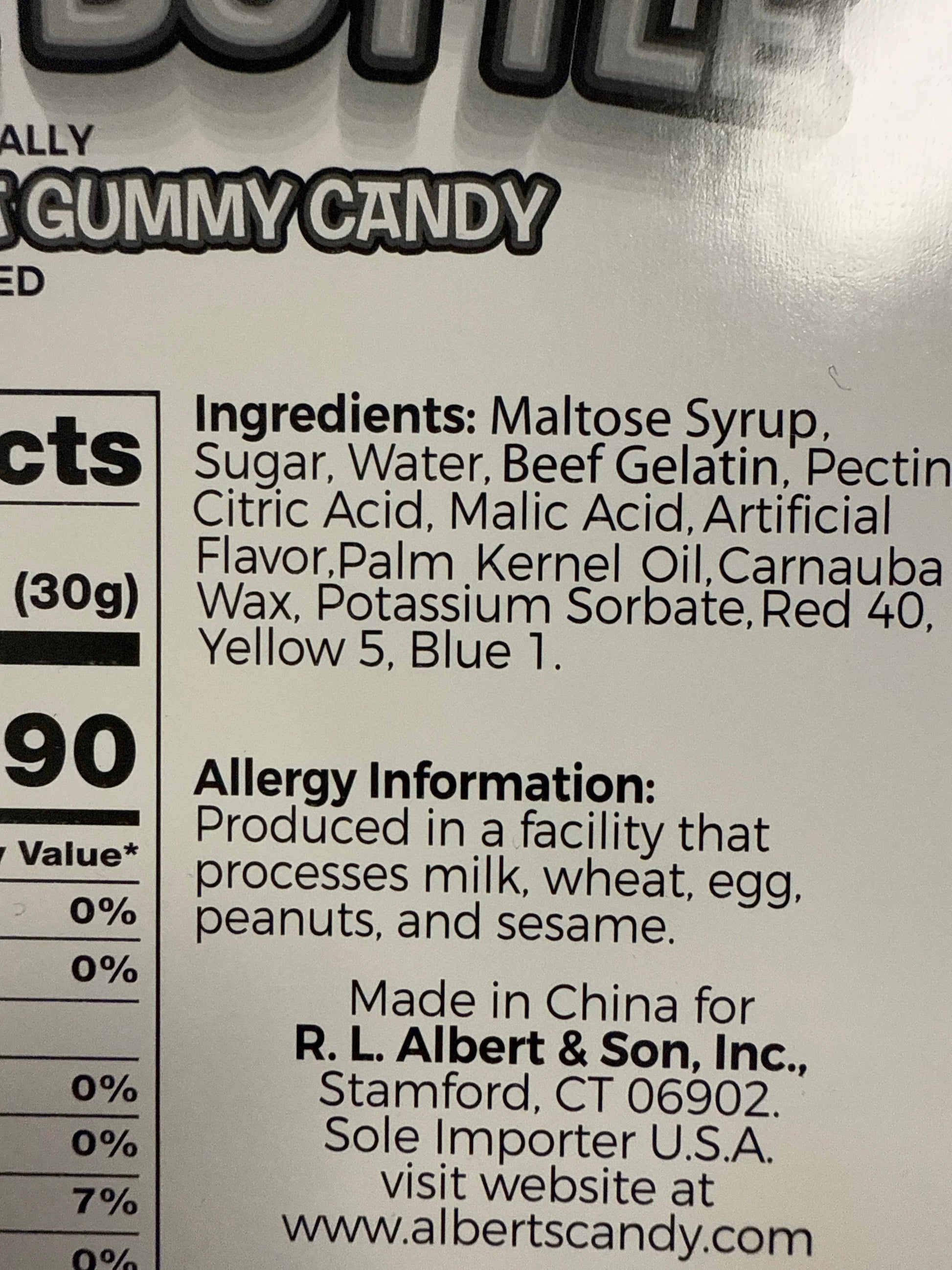 Super Gummy Cola Candy 150G - U.S Edition - www.Shopthatapp.com