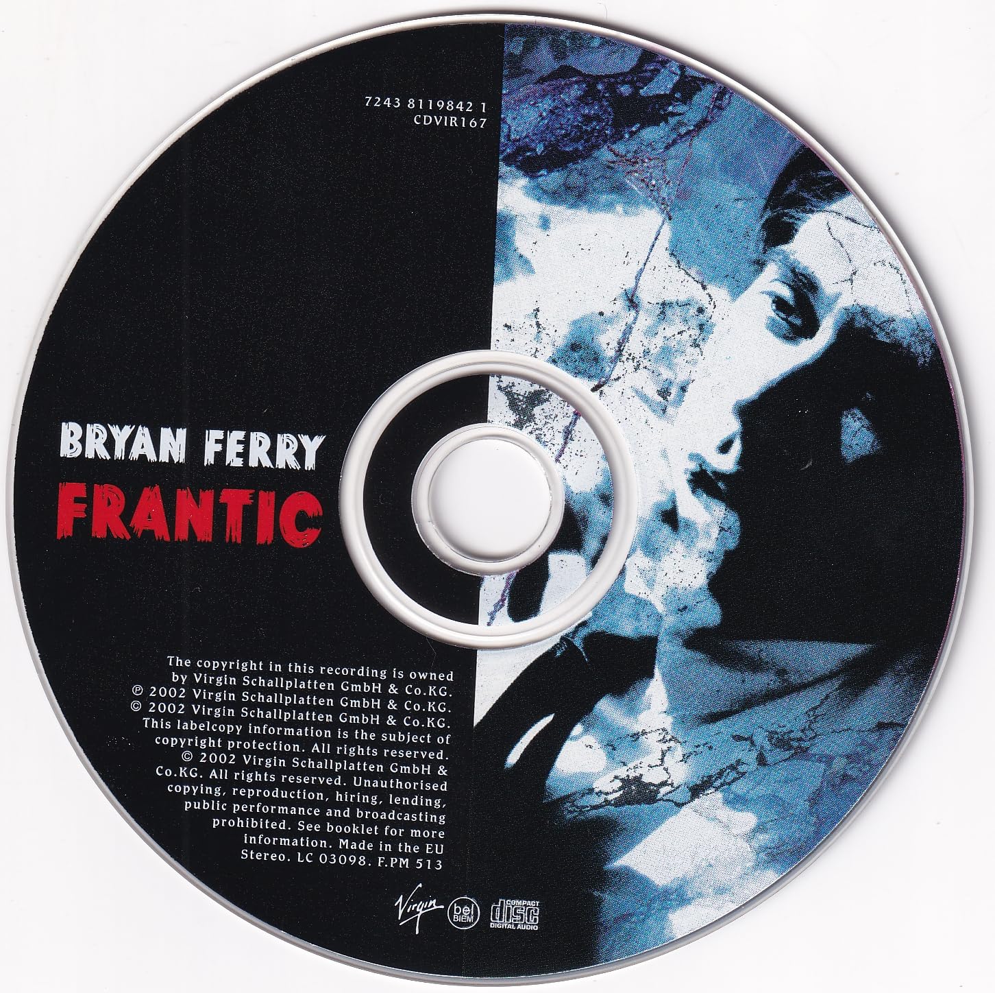 Bryan Ferry / Frantic - CD (Used) - www.Shopthatapp.com
