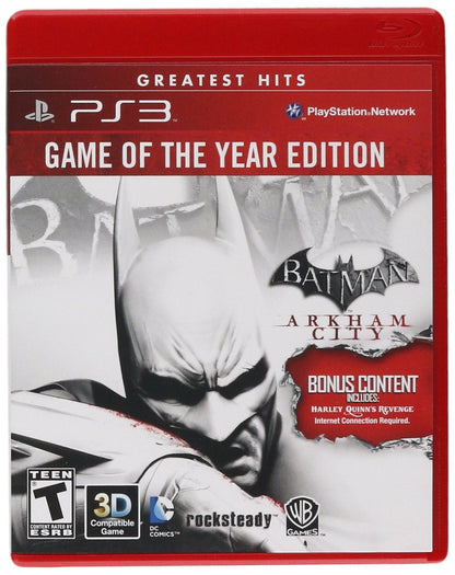Batman: Arkham City (Game of the Year Edition) - PS3 - www.Shopthatapp.com