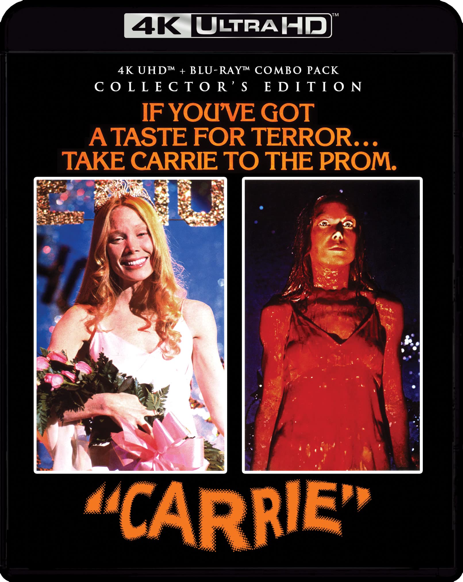 Carrie (1976): Collector's Edition - 4K/Blu-Ray - www.Shopthatapp.com