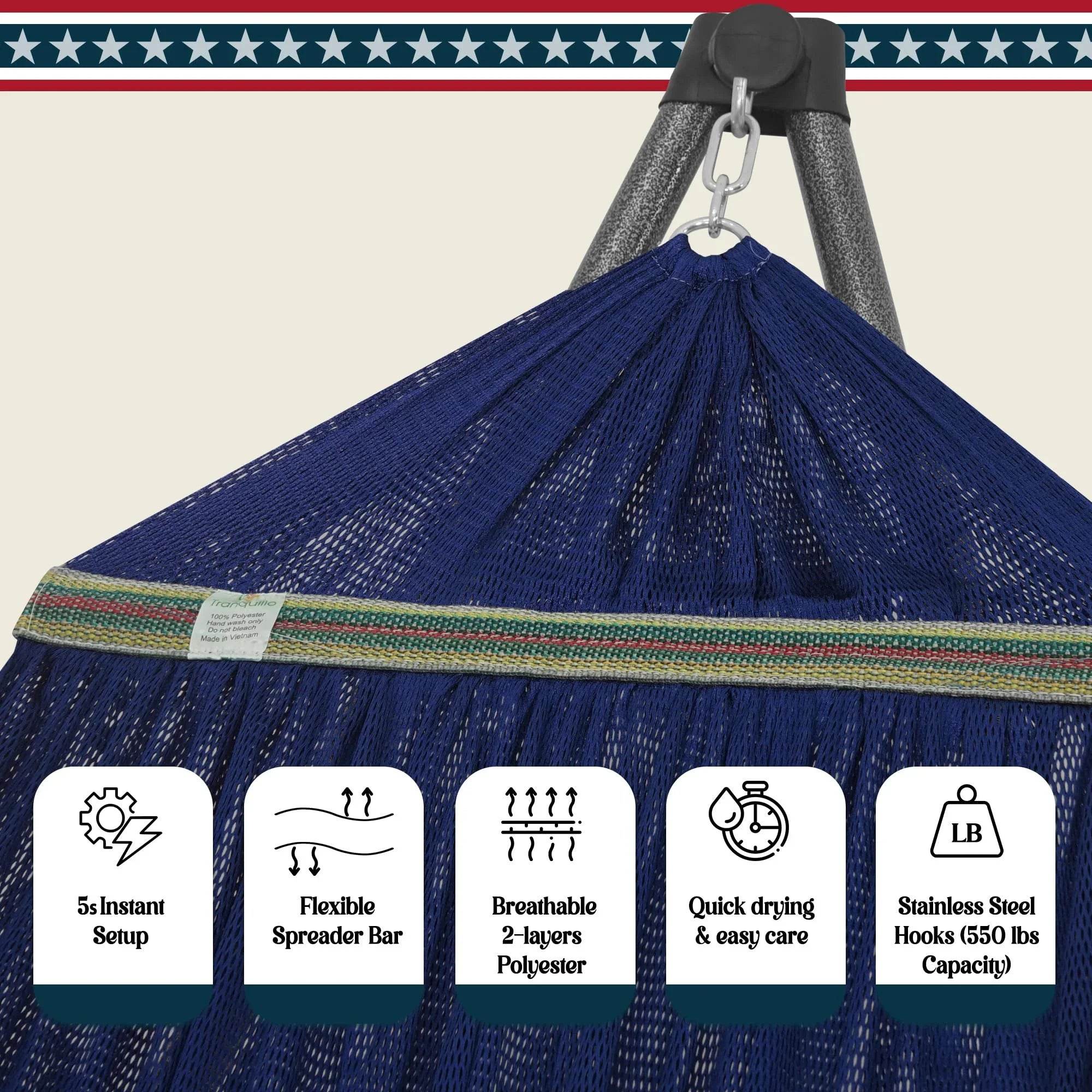 Tranquillo Uniki Collapsible Hammock Stand - www.Shopthatapp.com