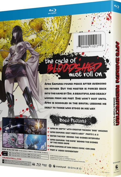 Afro Samurai / Resurrection: Director’s Cut - Blu-Ray - www.Shopthatapp.com