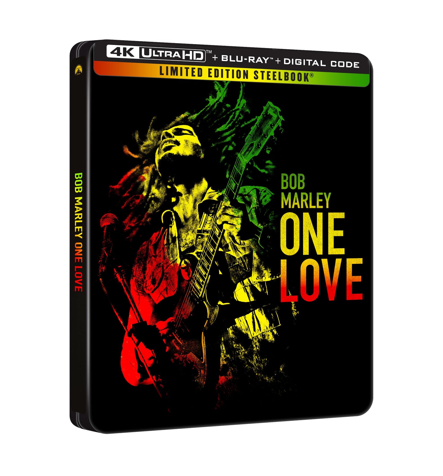 Bob Marley: One Love - 4K UHD Steelbook - www.Shopthatapp.com