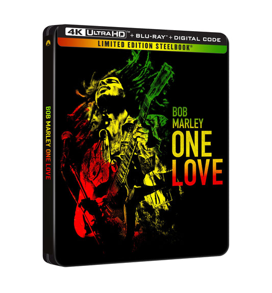 Bob Marley: One Love - 4K UHD Steelbook - www.Shopthatapp.com