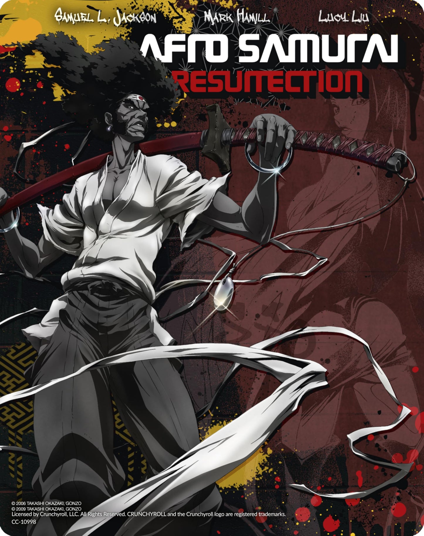 Afro Samurai / The Complete Series + Movie [Steelbook] - Blu-Ray - www.Shopthatapp.com