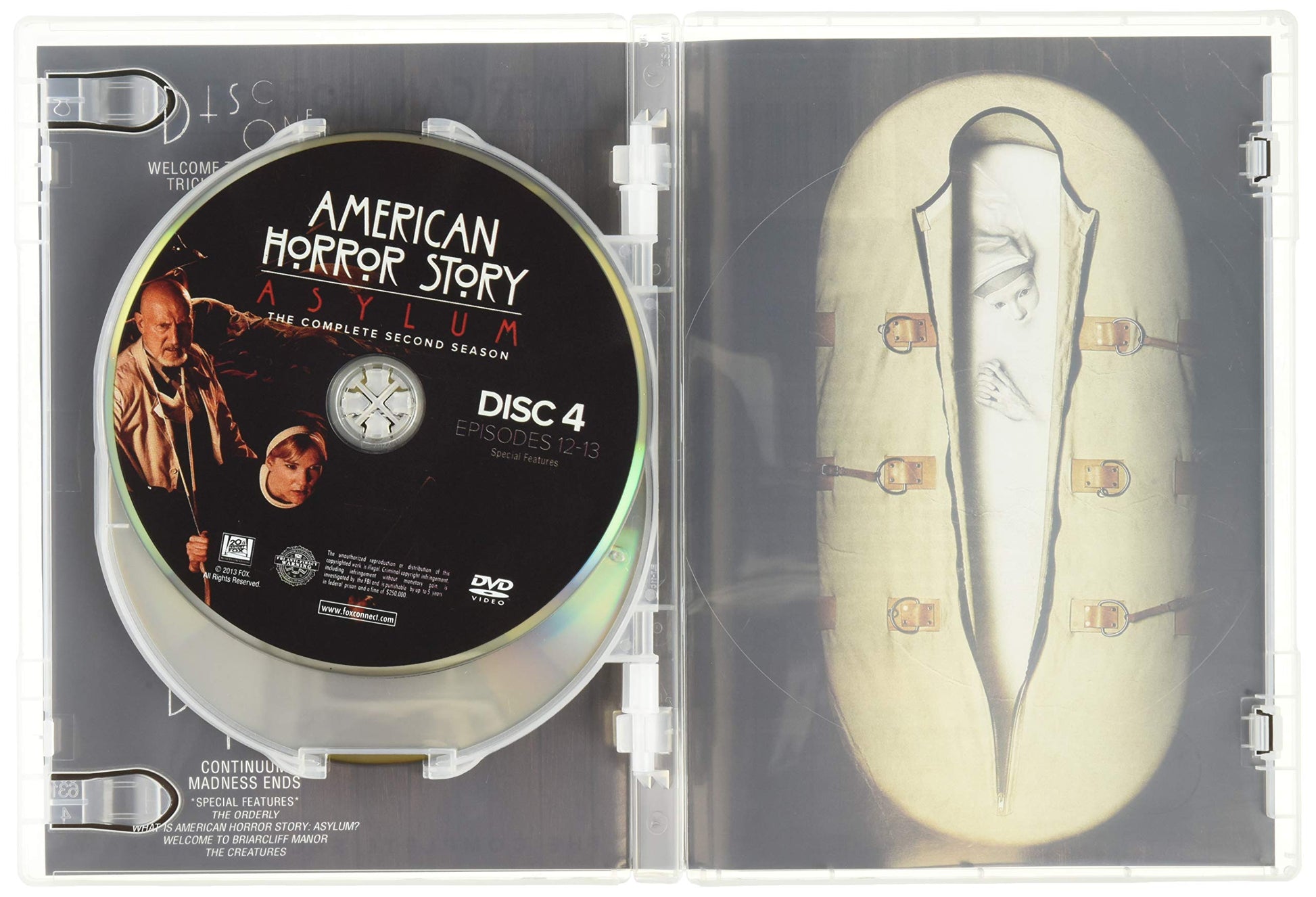 American Horror Story: Asylum / The Complete Second Season - DVD (Used) - www.Shopthatapp.com