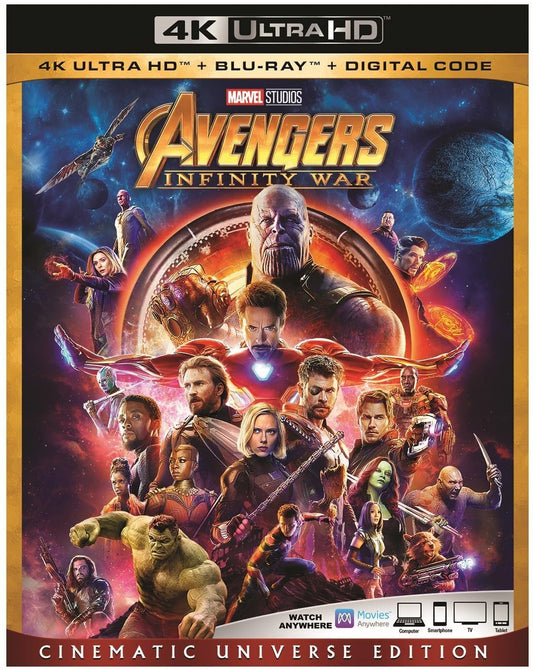 Avengers / Infinity War - 4K/Blu-Ray - www.Shopthatapp.com