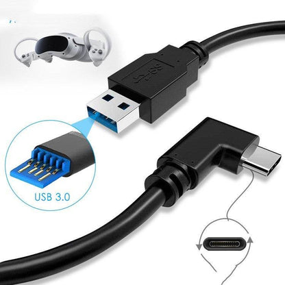 Elbow 5m AC Charging Wire VR Accessories - VR Cable - www.Shopthatapp.com