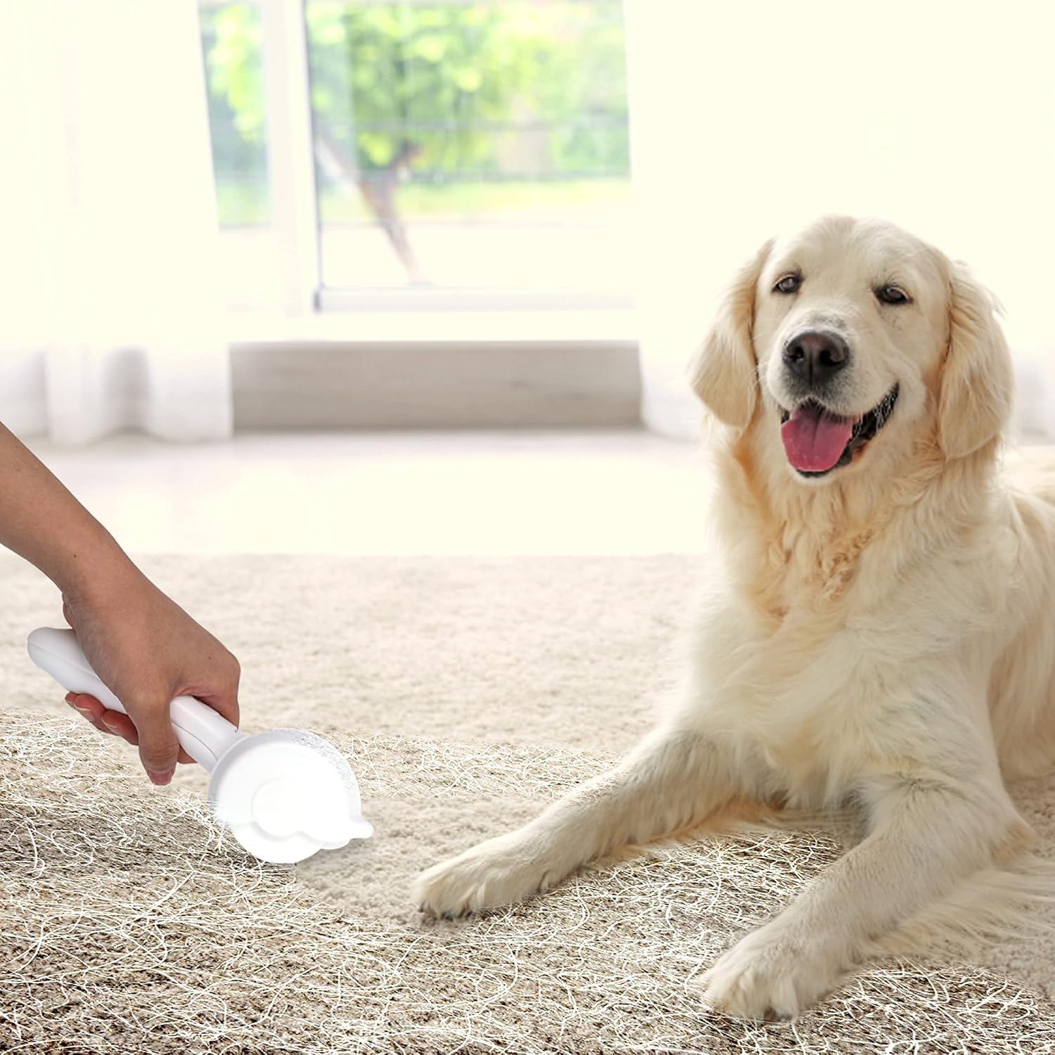 Pet Hair Remover Reusable Lint Roller for All Pets Removes Hairs You Cannot See - www.Shopthatapp.com