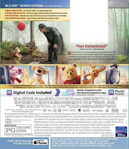 CHRISTOPHER ROBIN [Blu-ray] (Bilingual) - www.Shopthatapp.com