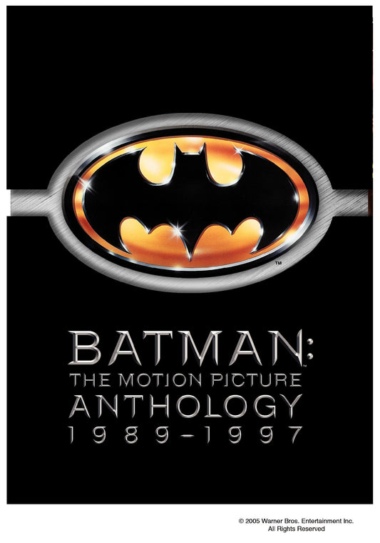 Batman: The Motion Picture Anthology 1989-1997 (Batman / Batman Returns / Batman Forever / Batman & Robin) (8 DVDs) - www.Shopthatapp.com